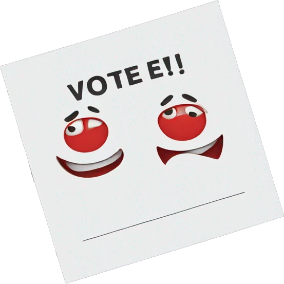 vote card emoji
