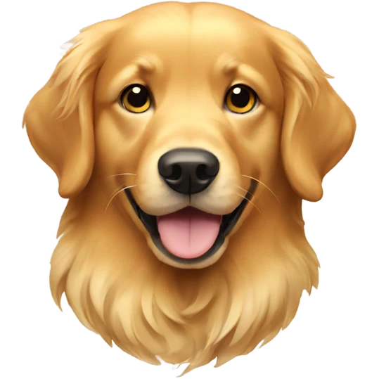 Golden retriever  emoji