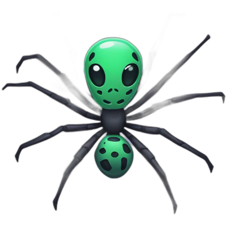 Radioactive Spider emoji