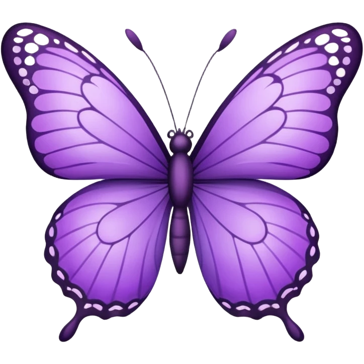 Small purple butterfly  emoji