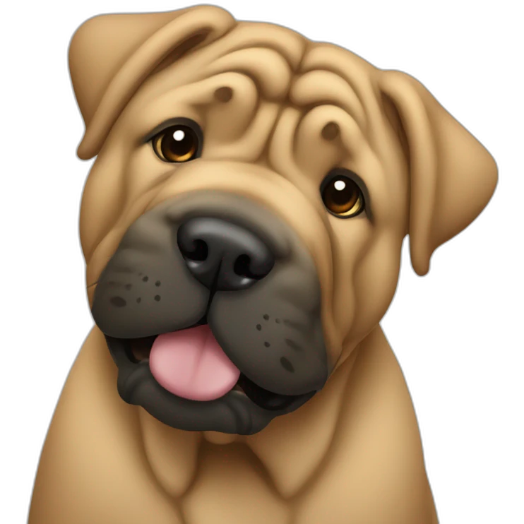 shar pei emoji
