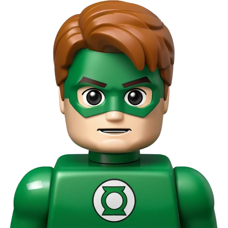 green lanthern lego character emoji