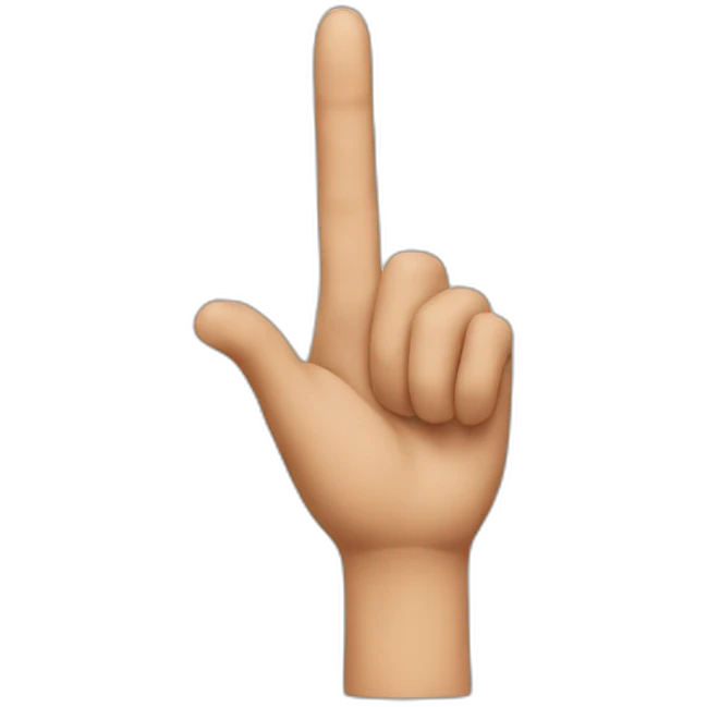 finger emoji