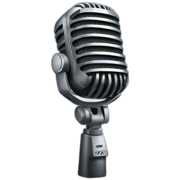 interview mic emoji