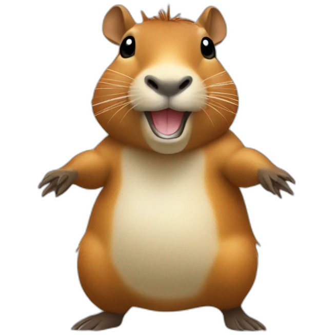 Capivara QUE DANÇA emoji