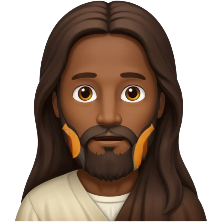 dark jesus emoji