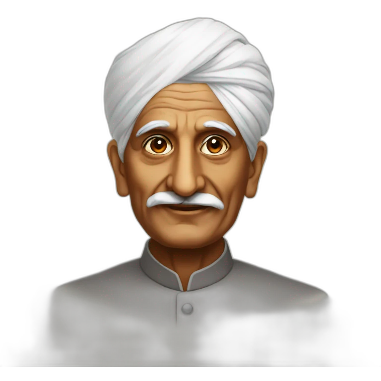 sardar vallabhai patel face emoji