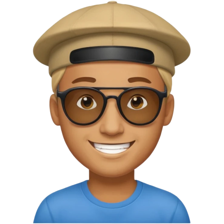 Peut tu mettre une casquette sur le côté à cette emoji😎 emoji