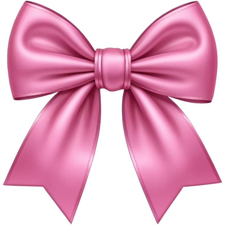 Pink bow emoji