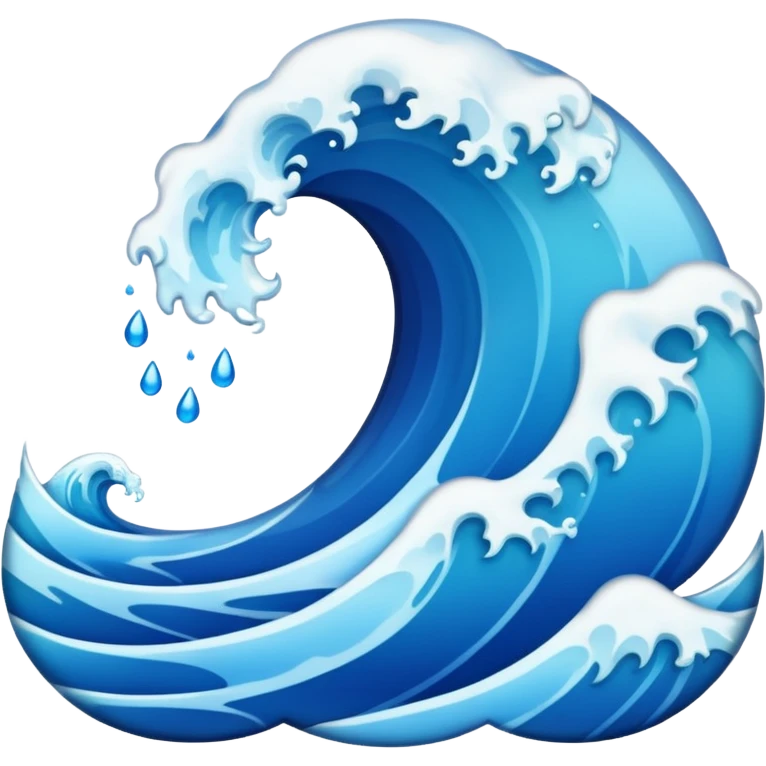 Waves emoji