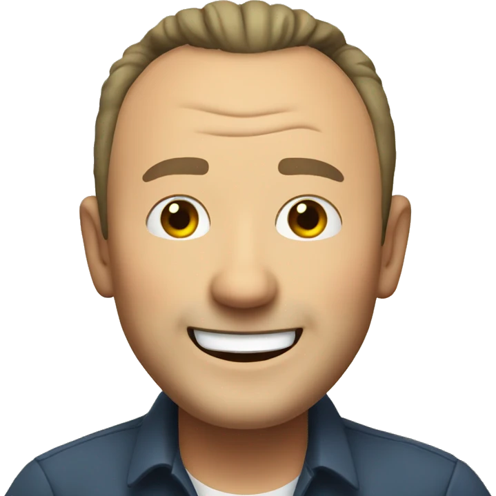 bob mortimer smiling emoji