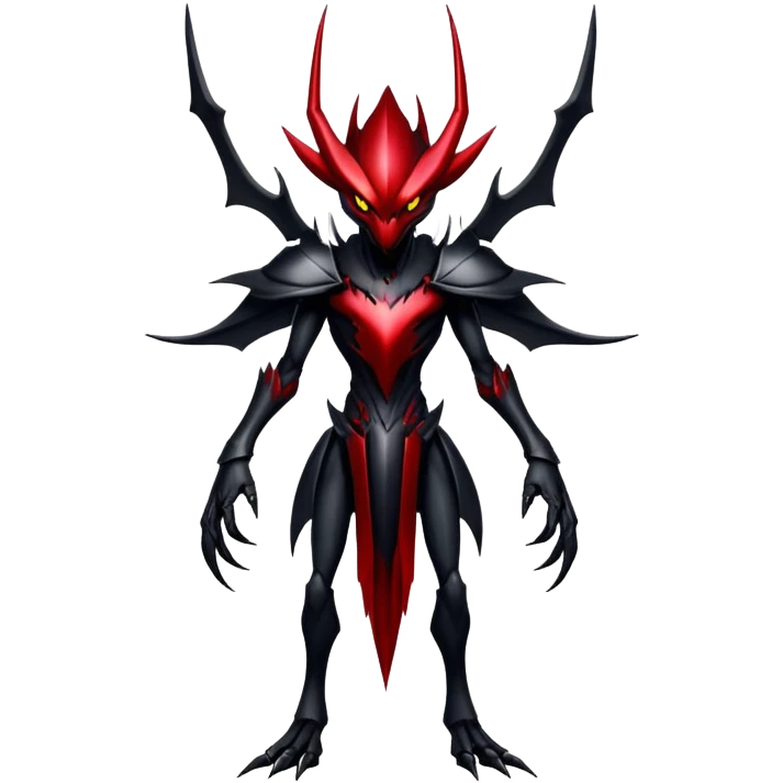 Shiny Gothic Badass Edgy Exotic Bisharp-Darkrai-Scizor-Hybrid-Creature emoji