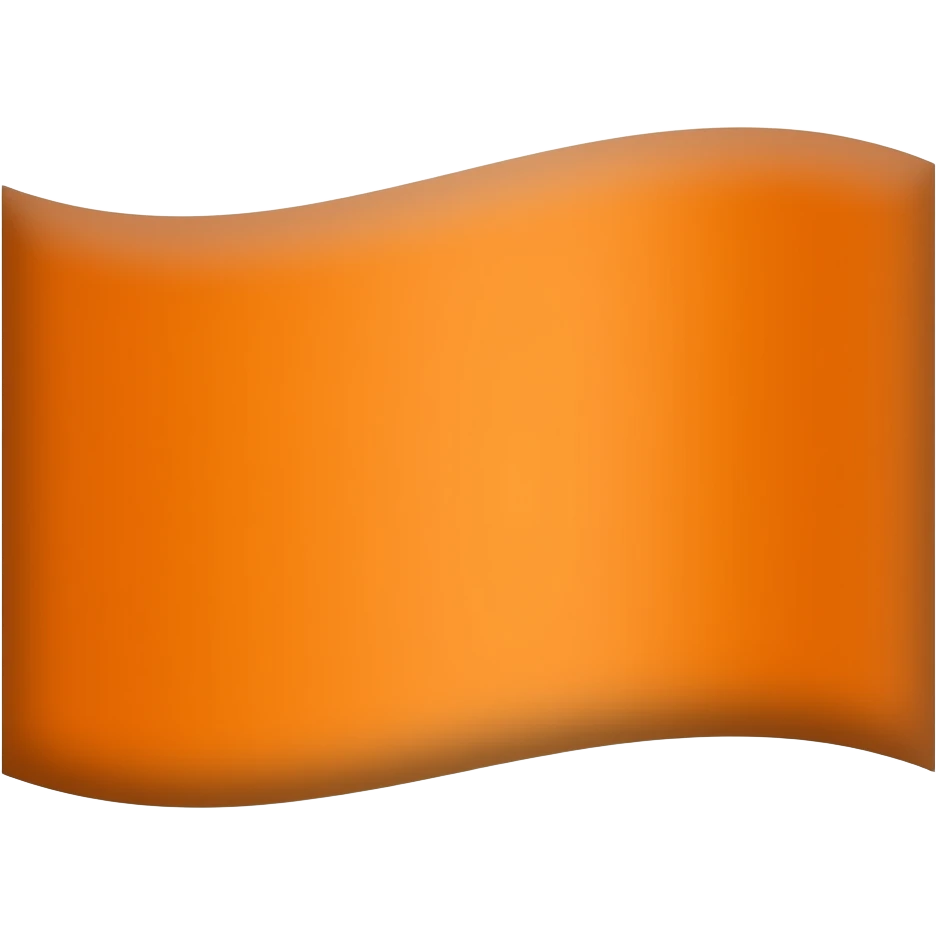 Orange flag emoji