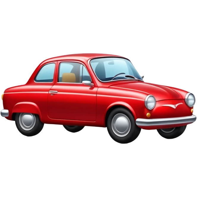 Coche rojo emoji