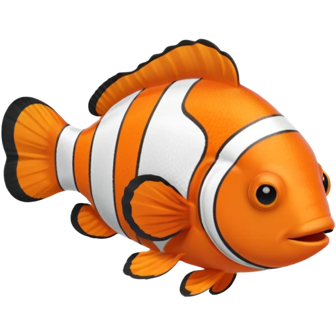 Nemo clownfish emoji