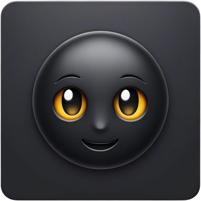 Black emoji