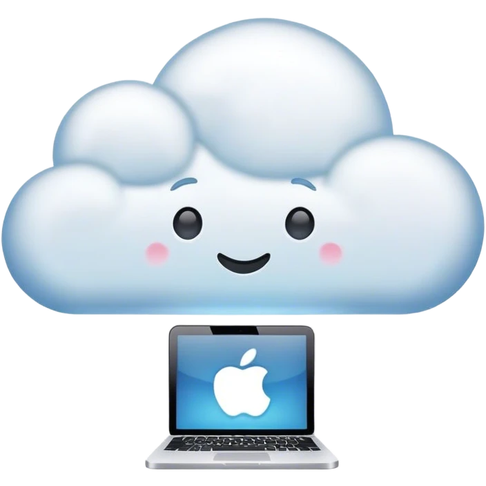 cloud it service emoji