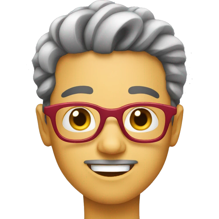 Colorful style emoji