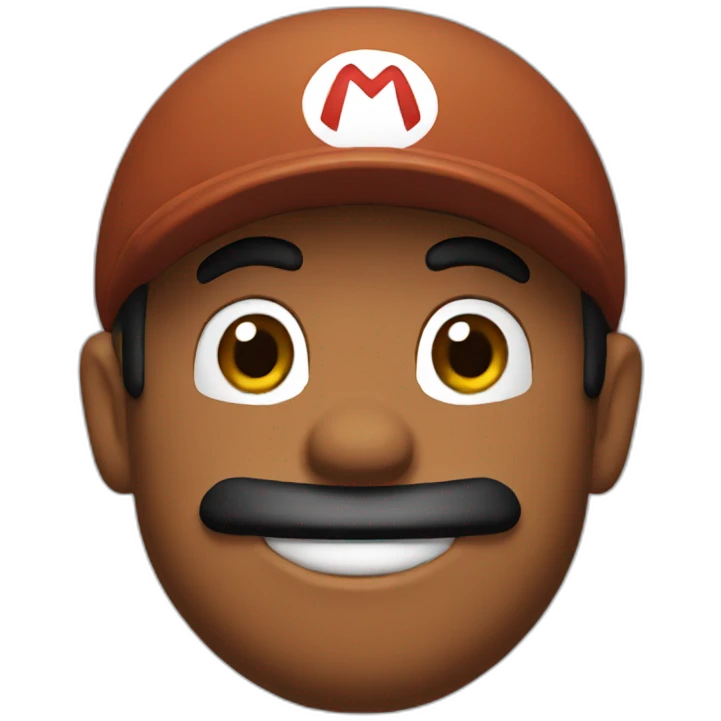 brown-mario emoji