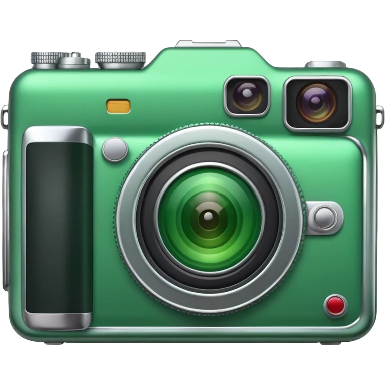 generate a green camera speed emoji