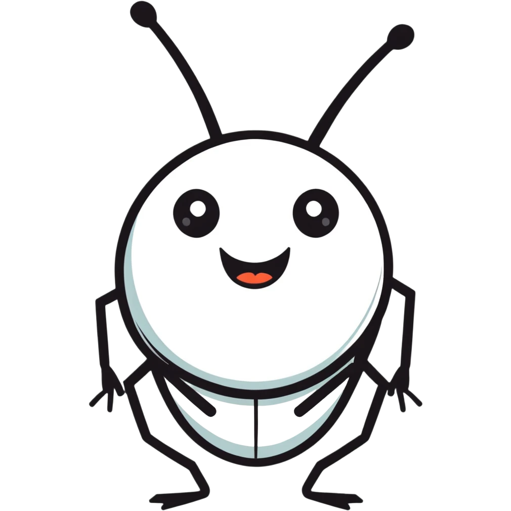 laughing bug emoji