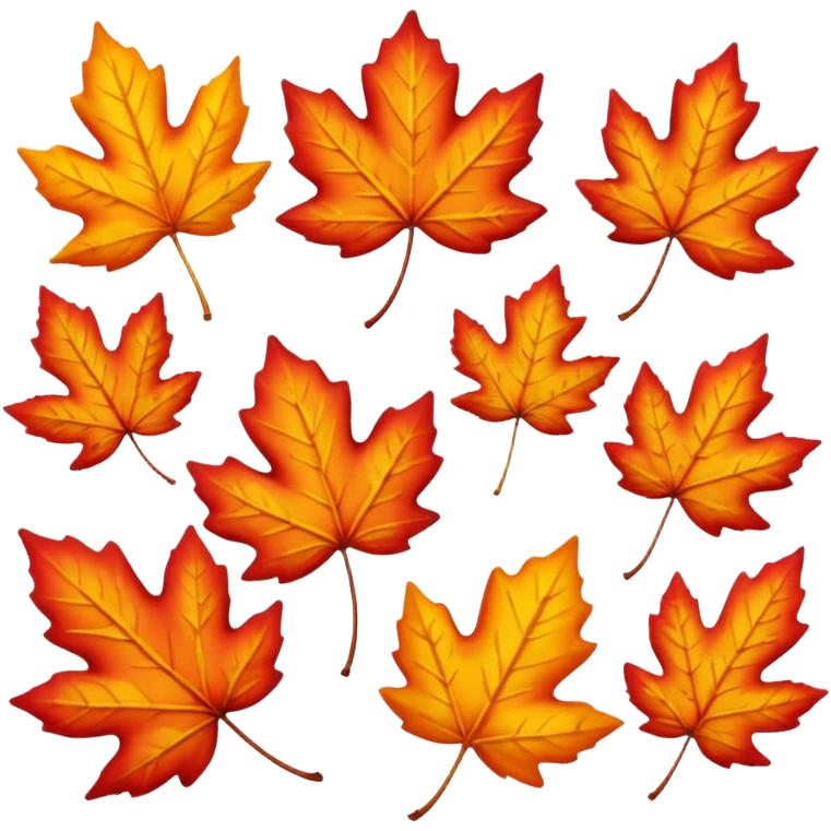 autumn leaves emoji