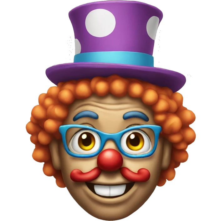 cool clown emoji