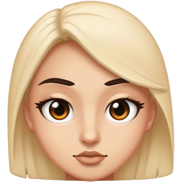 Bombastic side eye emoji