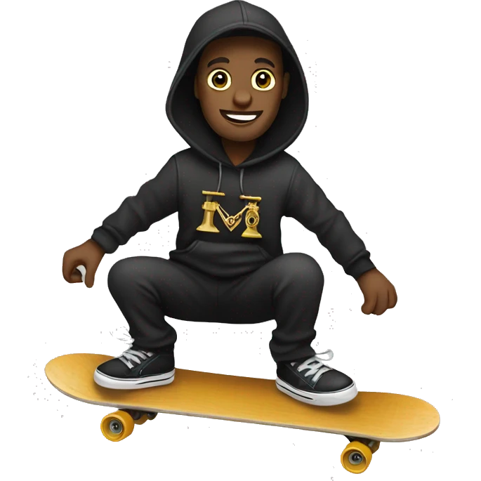 Freemason skateboarding emoji