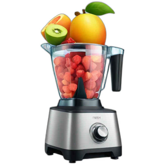 Fruit in a blender emoji