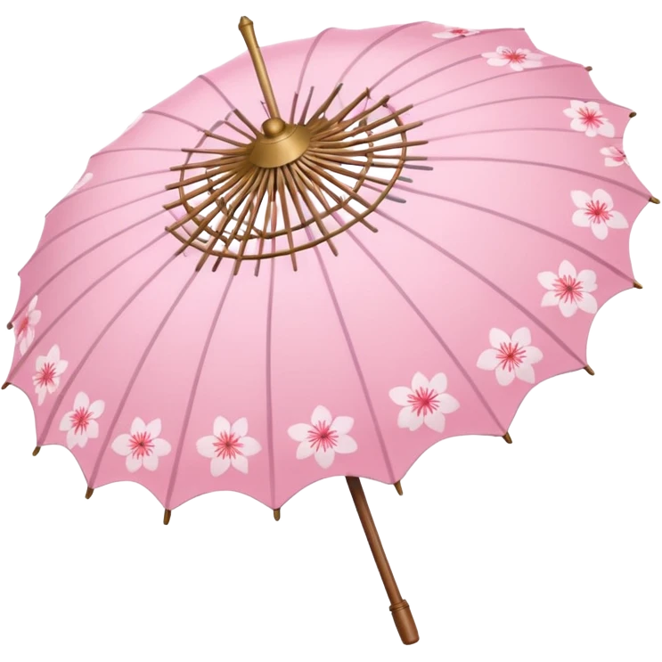 A cute Sakura parasol  emoji