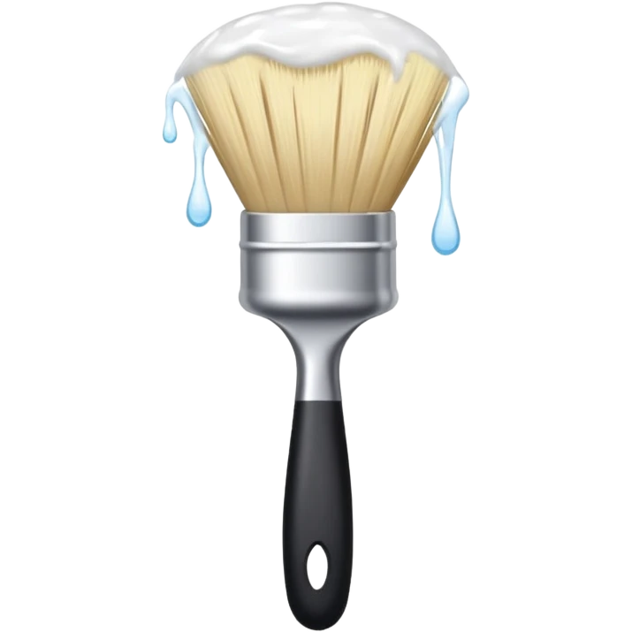Rinse makeup brush emoji