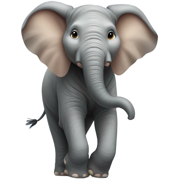 Dancing elephant emoji