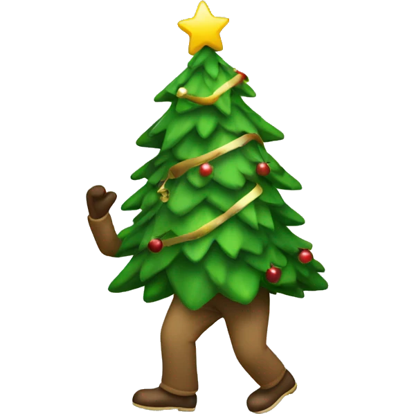Christmas tree dancing  emoji