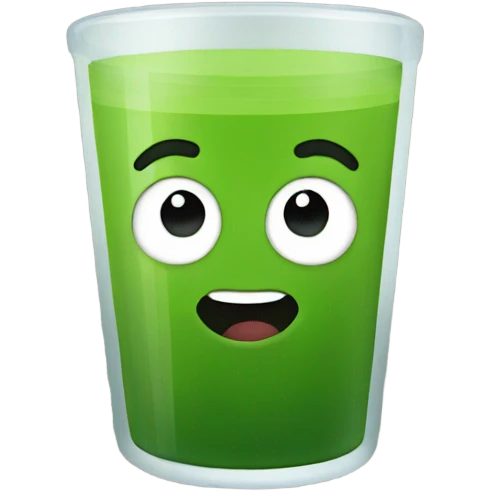 Green juice  emoji