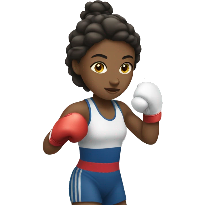 summer olympics girl boxing emoji