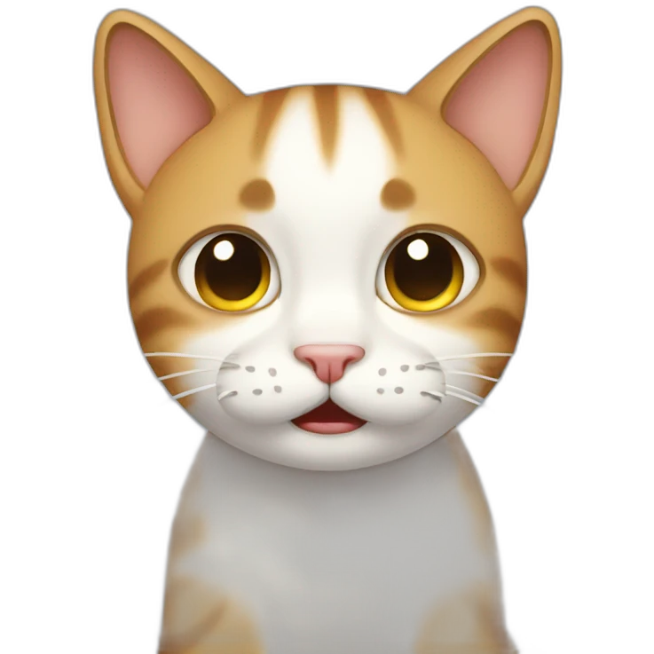 A crying cat emoji