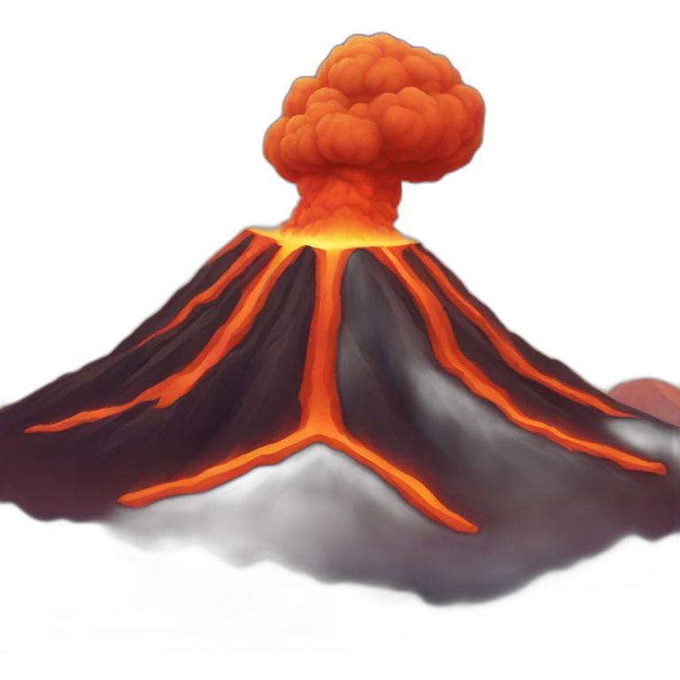 Volcano emoji