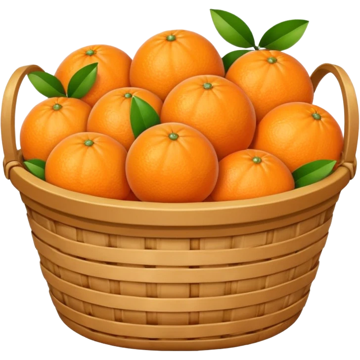 orange fruit basquet emoji