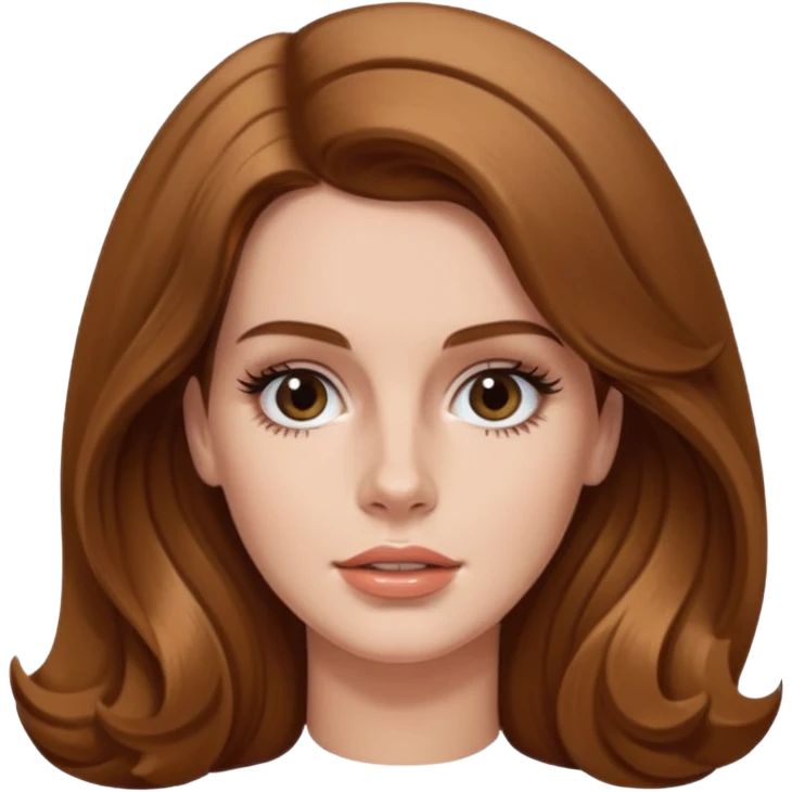Lana del rey hairflip emoji