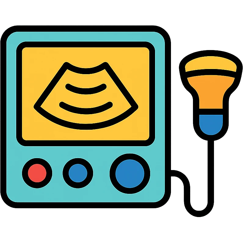 simple ultrasound icon emoji