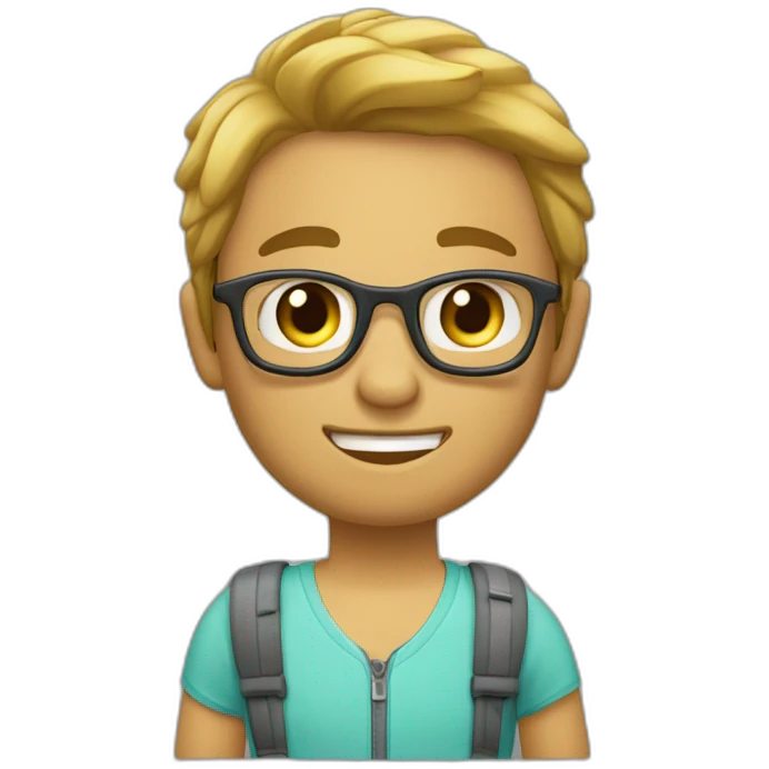Детский велосипед в зеленой комнате emoji