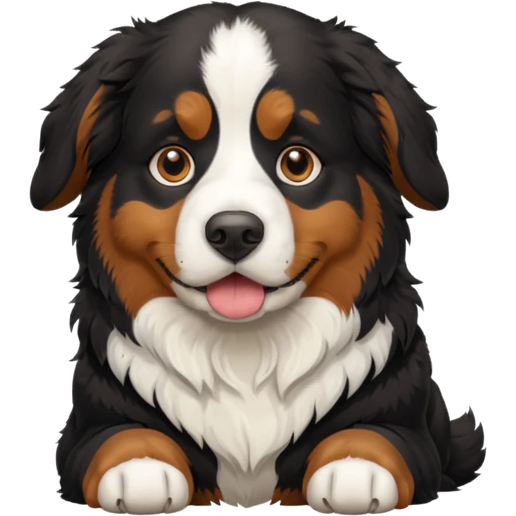 Bernese mountain dog emoji