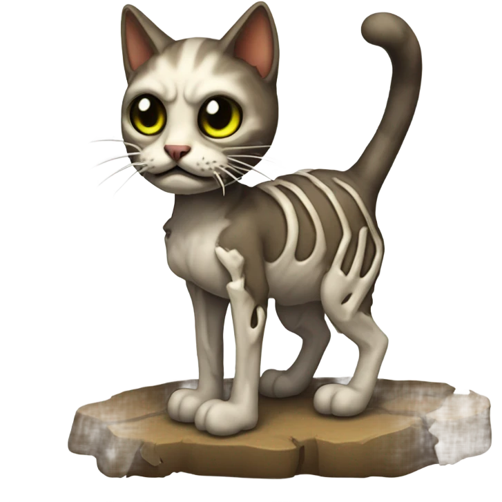 Cat zombie  emoji