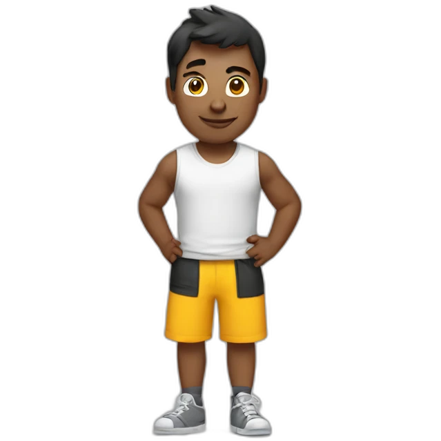 guy in penguin shorts emoji