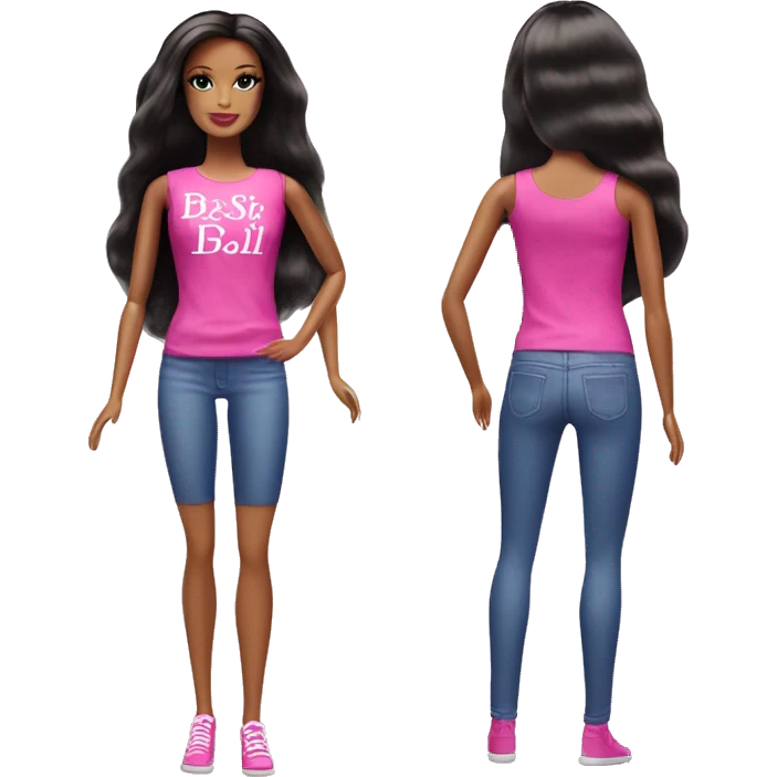 full body barbie emoji