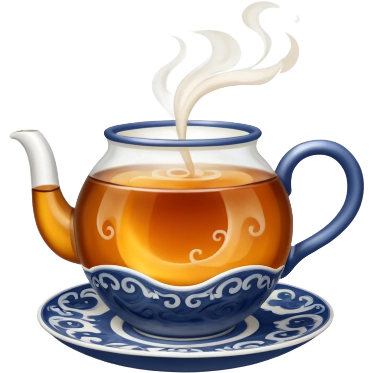 hot tea in a cup  emoji