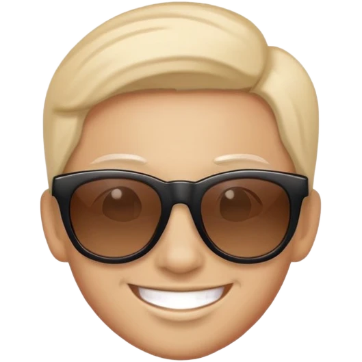 サングラス　こんにちは emoji