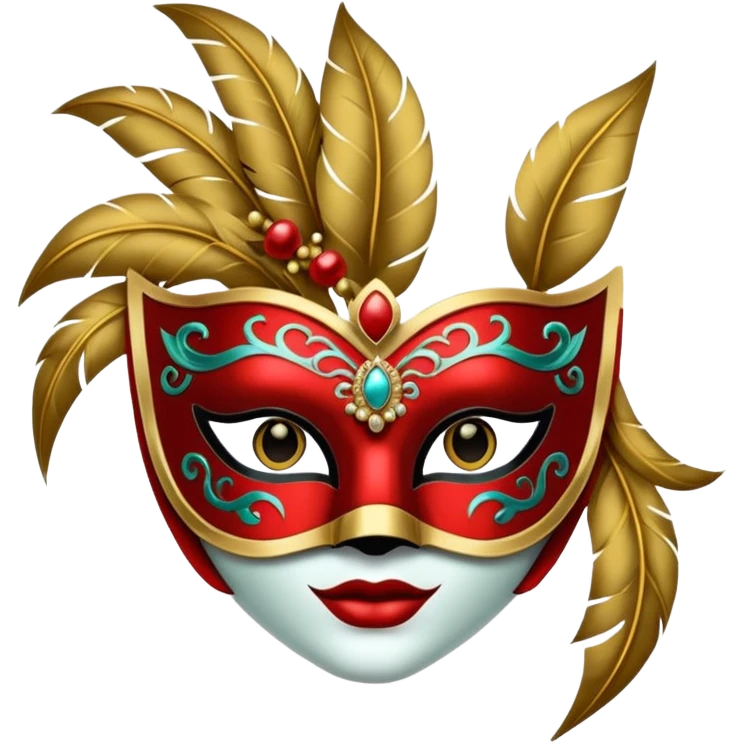 leoğard with glamorous masquerade mask emoji