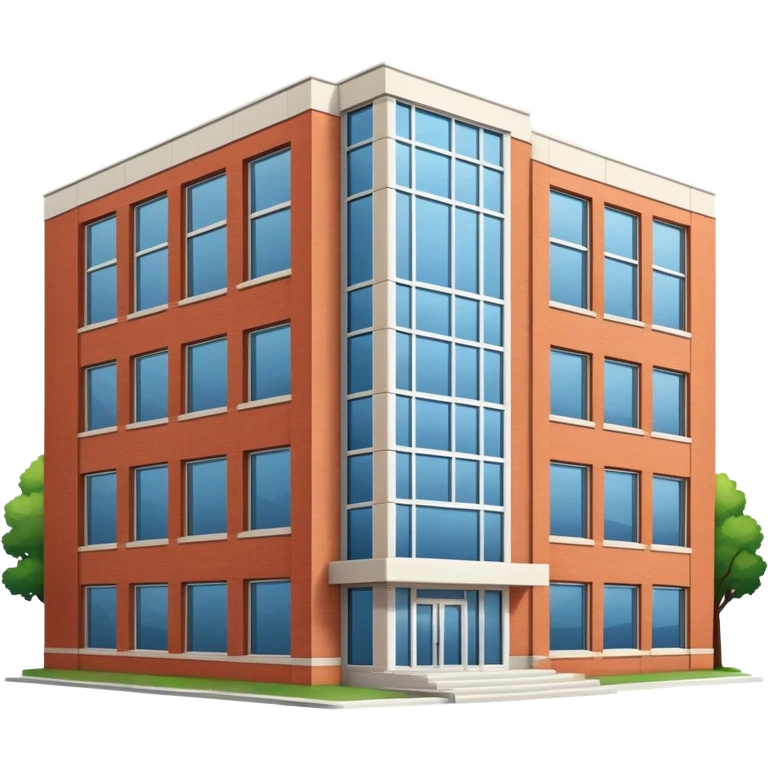High School building emoji